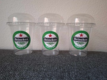 Bier traktatie heineken beker