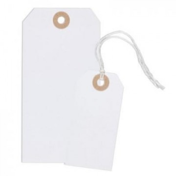 Draadetiketten wit 1