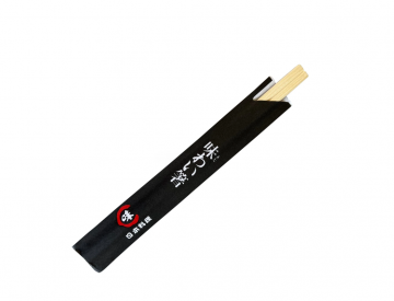 Eetstokjes zwart rood