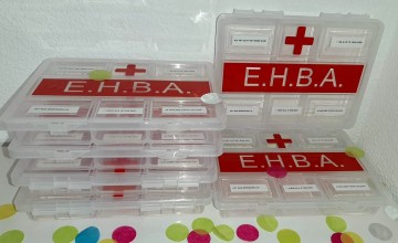 Ehba kistje gepersonaliseerd