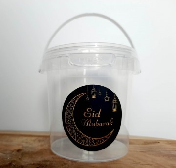 Emmertje sticker donker