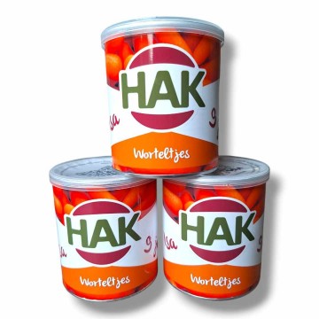 Hak worteltjes pringels traktatie