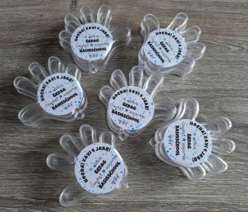 Ik zwaai handjes plexi