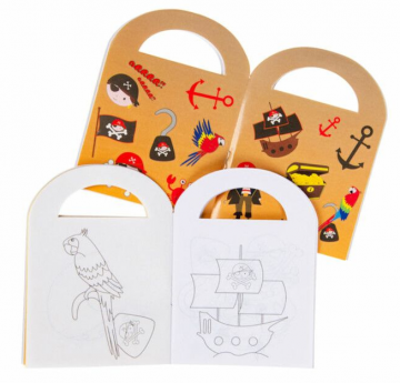 Kleurboekjes piraten