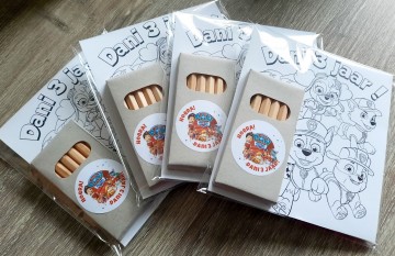 Kleurplaat en potloodjes