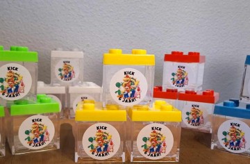 Lego doosjes mario thema