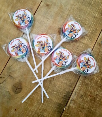 Lollies lego traktatie