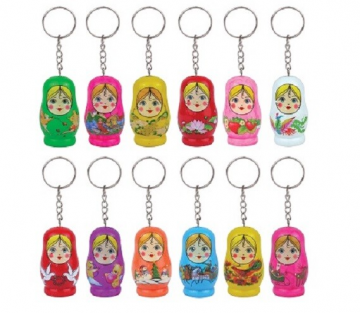 Matroesjka sleutelhangers