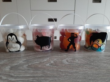 Mini emmertjes harry etc