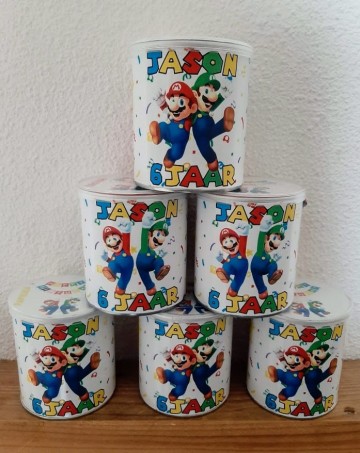 Pringels mario traktatie