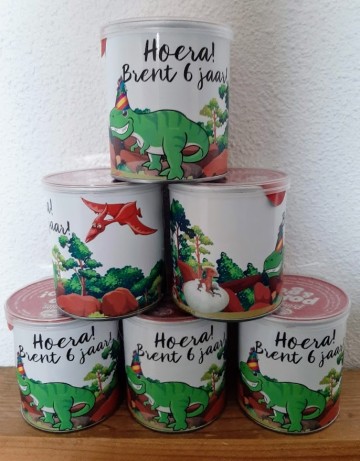 Pringles dino dinosaurus traktatie