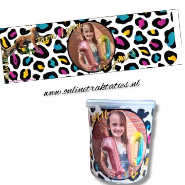 Pringles wikkel panter en eigen foto