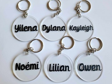 Sleutehanger naam traktatie