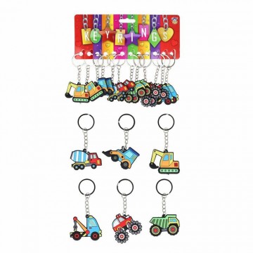 Sleutelhanger bouwvoertuigen