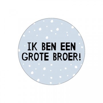 Sticker ik ben grote broer