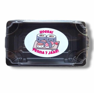 Sushi kawaii ovaal 1